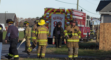 Fire Fighter message